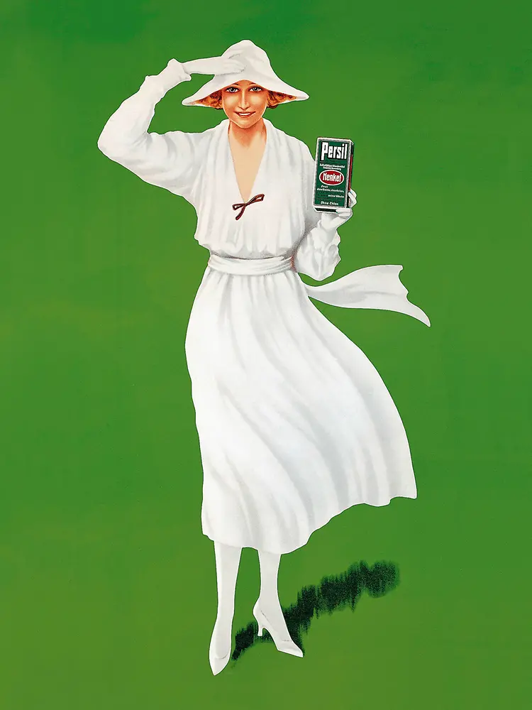 First Persil advertising with the “White Lady” 